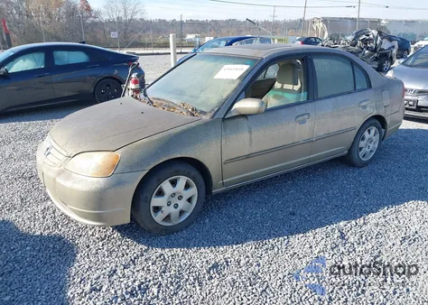 2001 Honda Civic Ex from USA, damaged, VIN 2HGES257X1H534056